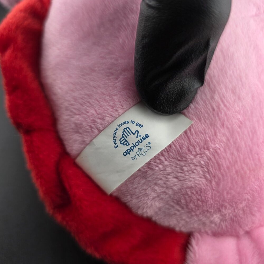 Russ Turtle Plush NWT - 10" Pink/Red - Picture 9 of 11